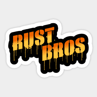 Rustbros gravity Sticker